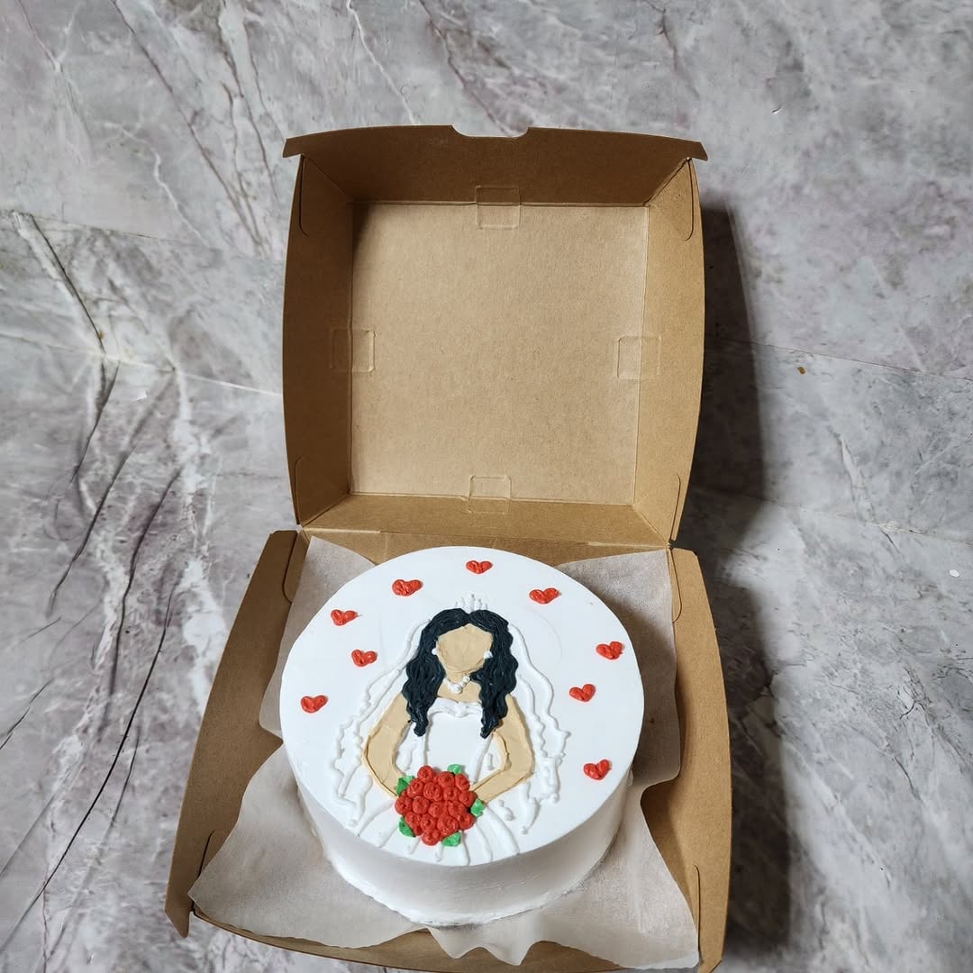 كيك بالزهور